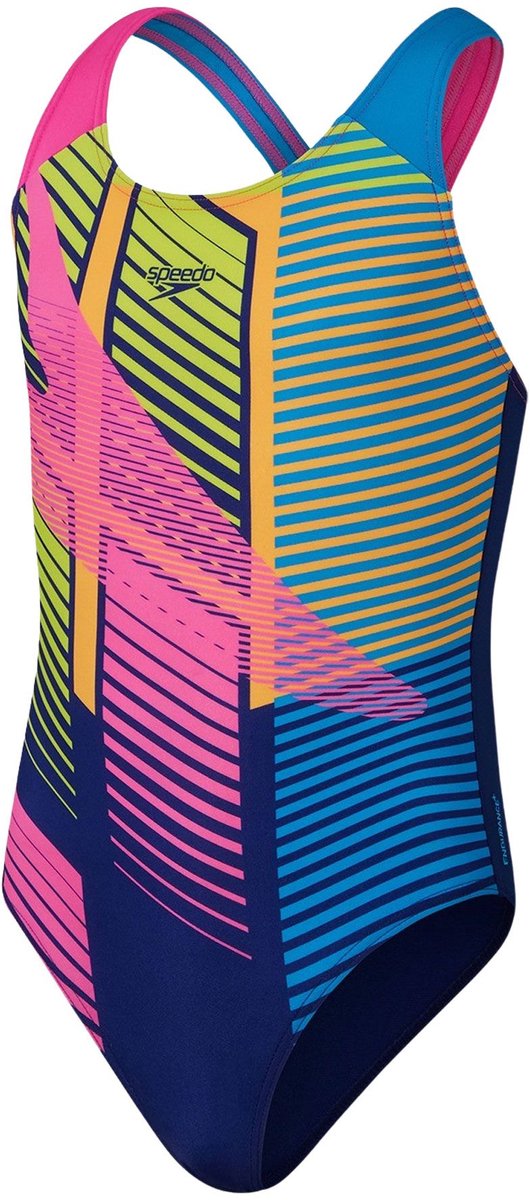 Speedo END+ Digital Placement Splashback Badpak Meisjes