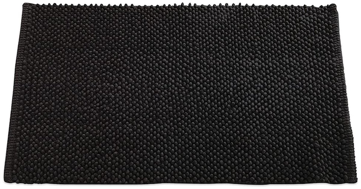 101745 badmat 50 x 80 cm zwart