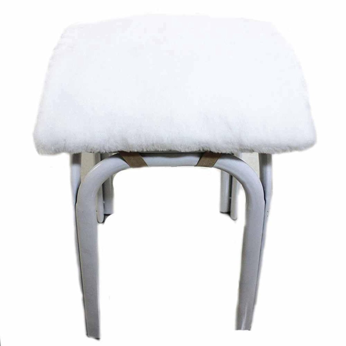 zitkussen, vierkant, stoelkussen, zacht pluche, zitkussen, decoratieve zitkussens met bindband, antislip, warm zitkussen voor eetkamerstoel, bureaustoel, auto
