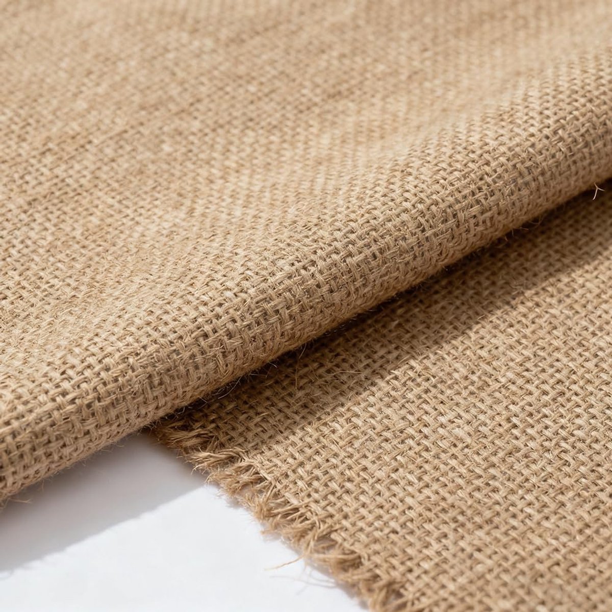 stof, 100 cm, per meter, 160 cm breed, jute van natuurlijke vezels, 280 g/m², jute stof om te naaien, knutselen, decoratiestof voor huis, tuinieren, feestaccessoires, doe-het-zelf projecten (jute
