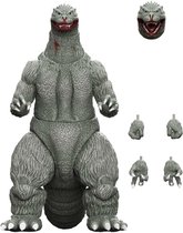 Super7 Godzilla (1989) Toho Ultimates Action Figure - Godzilla (Greyscale Comic Book - Thirsty for Blood) 24 cm Action Figuur