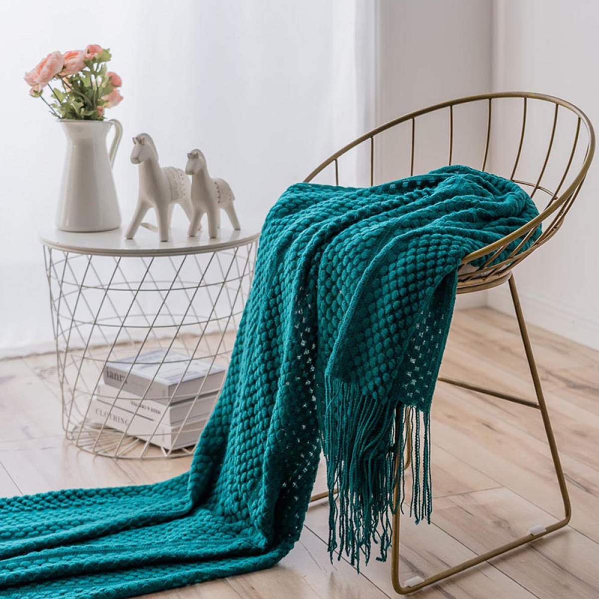 - Hoog ademend vermogen - Premium dekens - Rustig slapen voor volwassenen en kinderen, duurzame dekbedden en hoogwaardige constructie -Donkergroen_130 * 220 cm