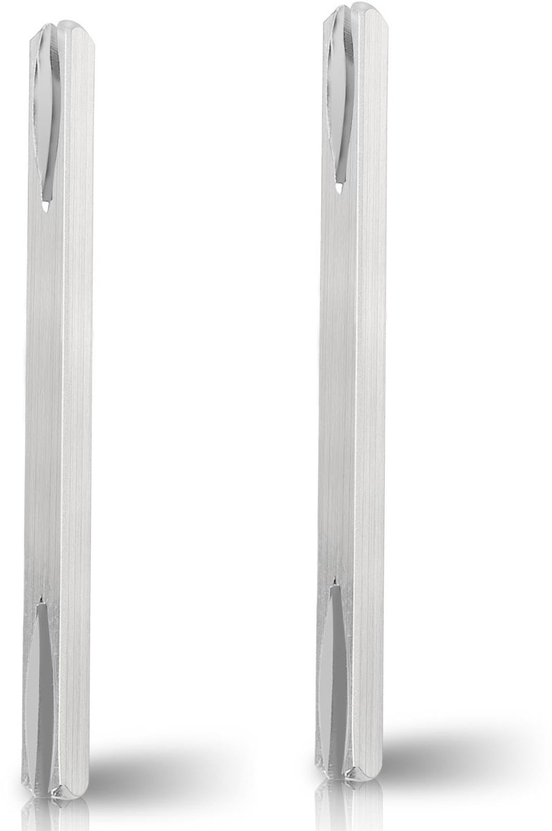 2 Stuks Deurgreep Met Spilstang, 8 mm x 160 mm Vierkante Stift, Deurbeslag, Verzinkte Stalen Vervangende Stift, Bevestigingsstift, Massief Stalen Spindelstang