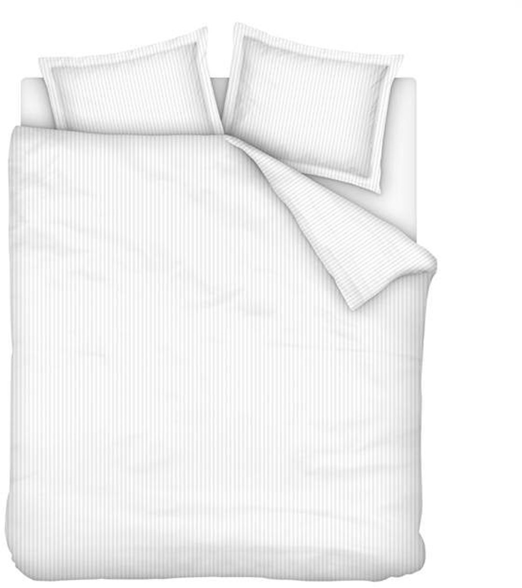 Ivorlyn Kent Dekbedovertrek - Tweepersoons - 200x200/220 cm - White
