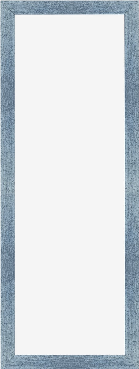 Fotolijst 37,5x98 cm - MDF - Helder Blauw Geveegd - Benno