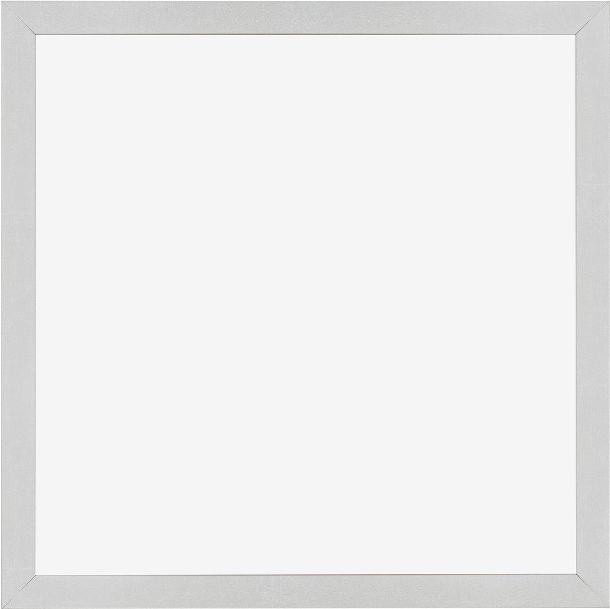 Fotolijst 50x50 cm - MDF - Zilver Glanzend Vintage - Benno