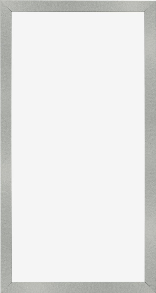 Fotolijst 50x100 cm - MDF - Aluminium Geborsteld - Benno