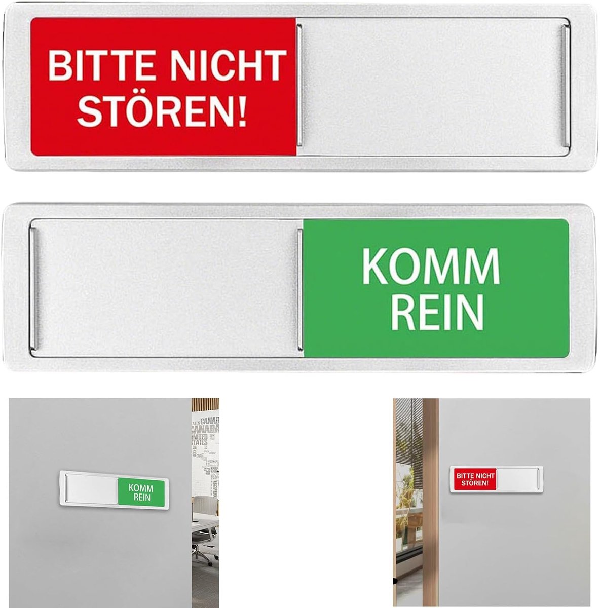 2 stuks rood en groen storen het bord, verstoren het bord, schuifregelaar, acryl schakeltoestand, leeg bord, voor dagelijks gebruik op kantoor