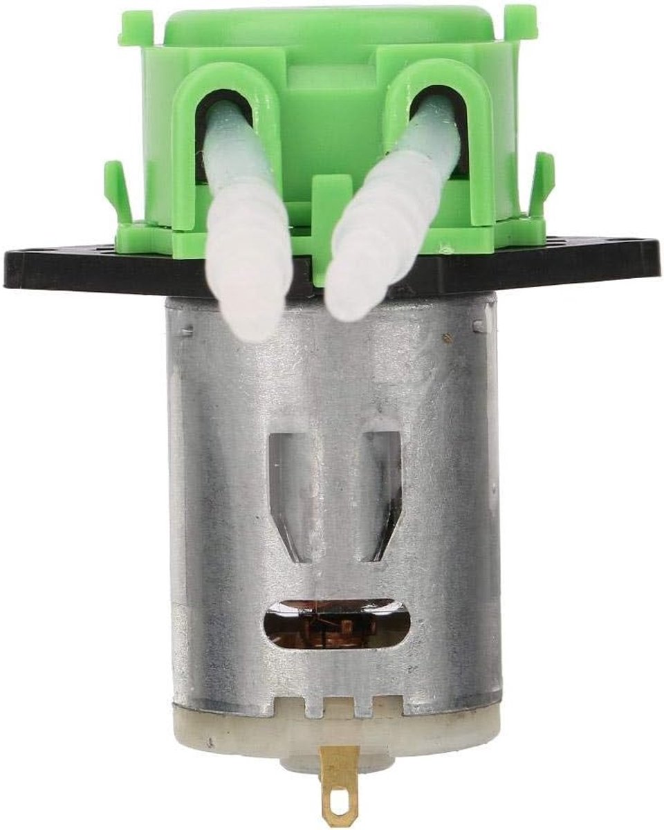 Pomp, Akozon 12V 3 * 5 DC-doseerpomp DIY-slangkoppomp Zelfaanzuigende functie voor chemische analyse in aquarium Laboratorium vervangen (groen)