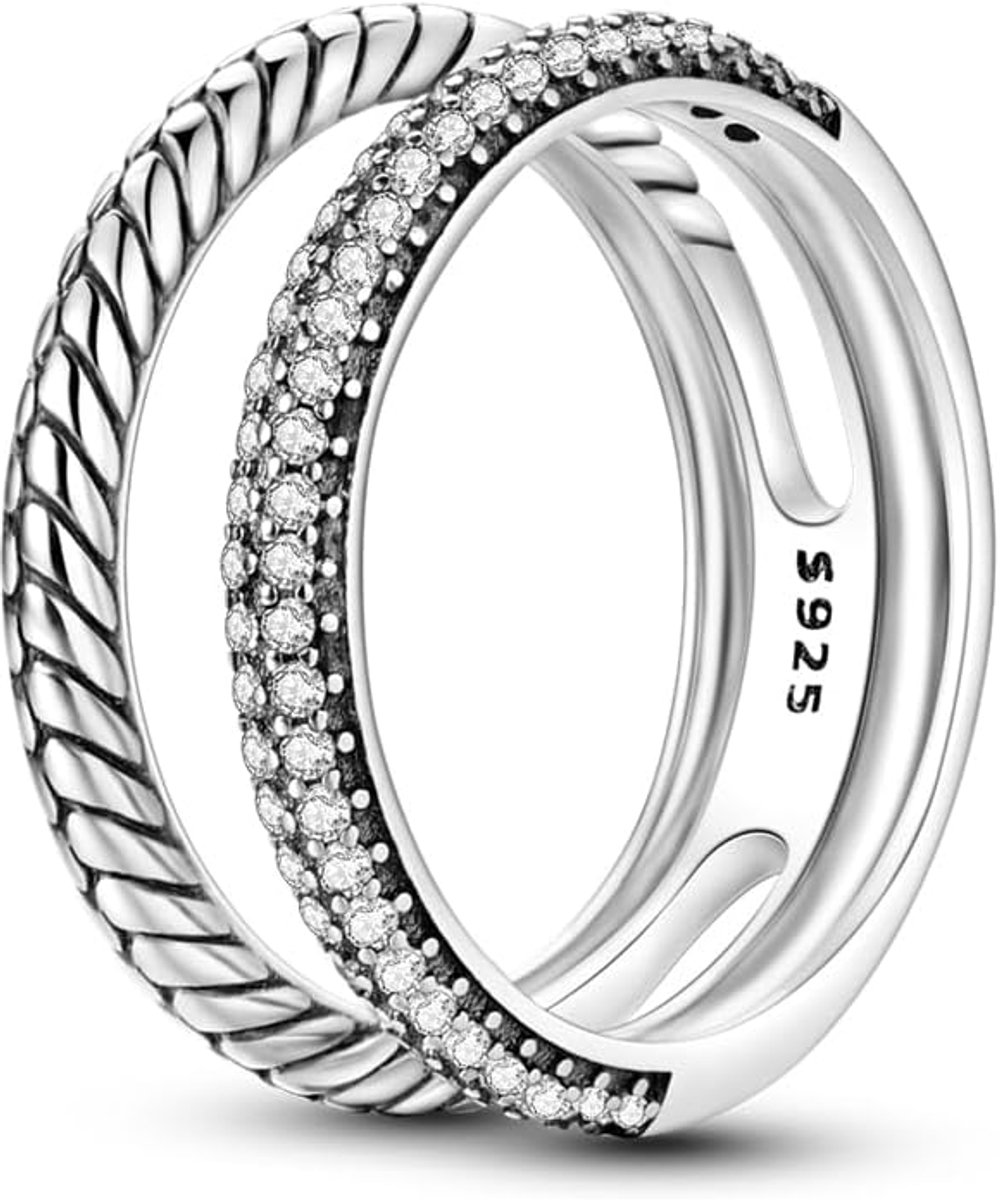 Bagues en argent pour femmes Bagues vintage en argent S925