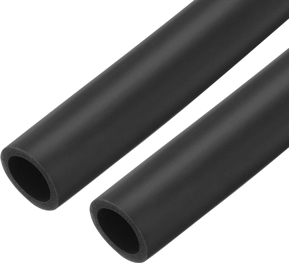 Buisisolatie voor buizen van 3,3 ft, 28 mm, Id 38 mm buitendiameter van schuim voor greephouder, zwart