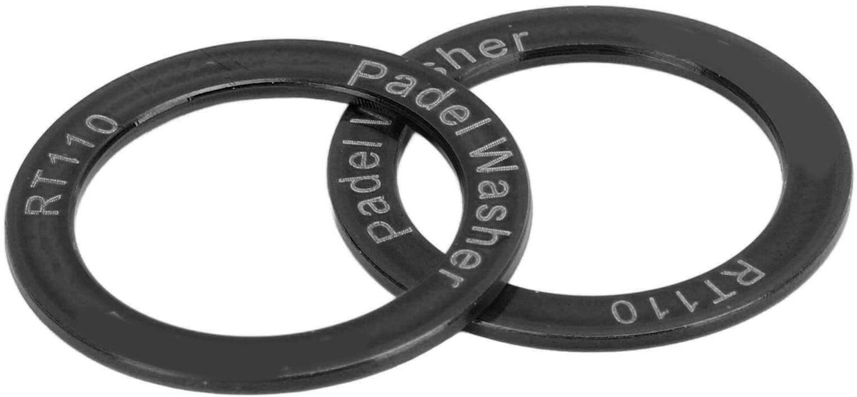 SolidKeus - Titanium Legering Fiets Pedal Ringen - 2 Stuks