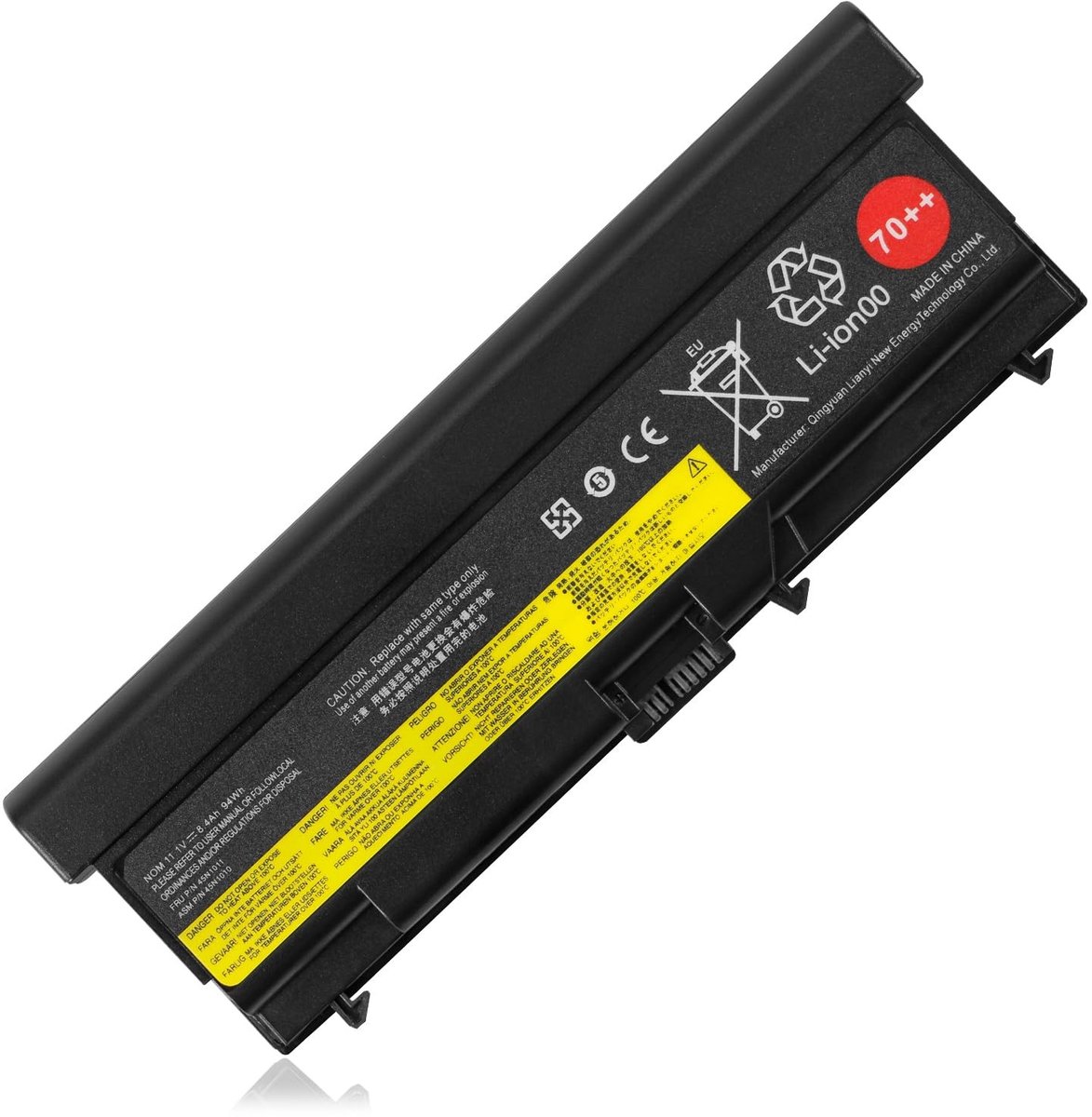 SolidKeus - 94Wh Vervangende Batterij voor Lenovo ThinkPad Laptops