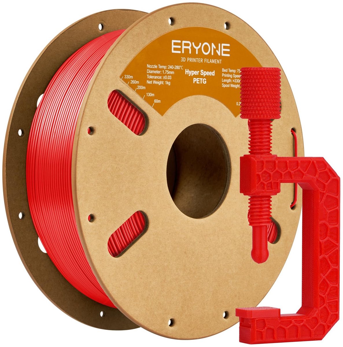 SolidKeus - PETG Filament voor 3D Printen 1.75mm, 1KG Spoel