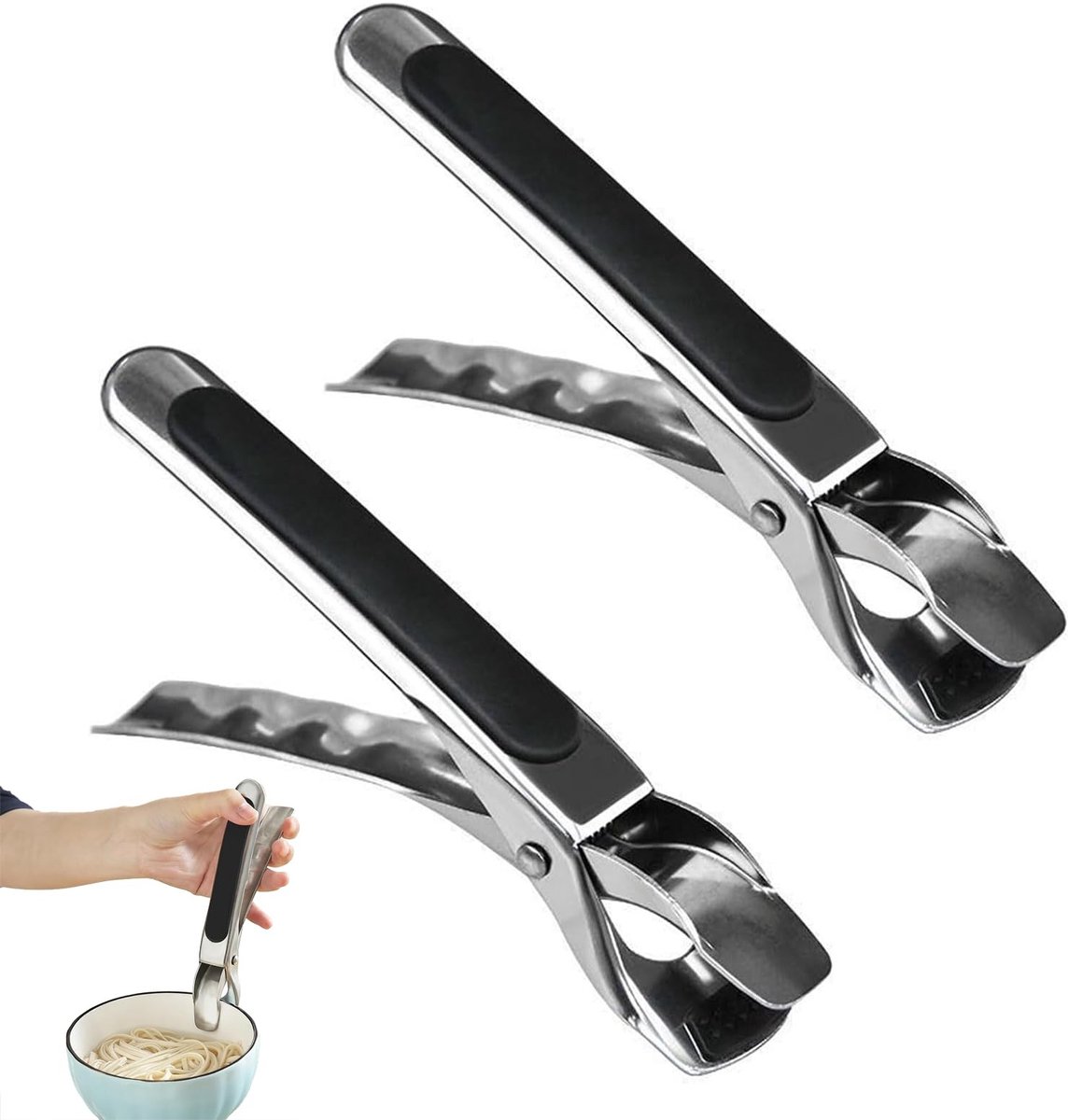 SolidKeus - Set van 2 Anti-verbrand Tangen voor Airfryer en Oven