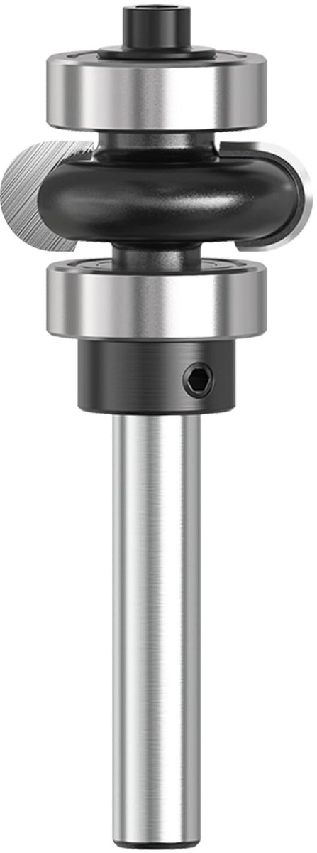 SolidKeus - Concave Radius Frees Cutter met 8mm Shank voor Houtbewerking