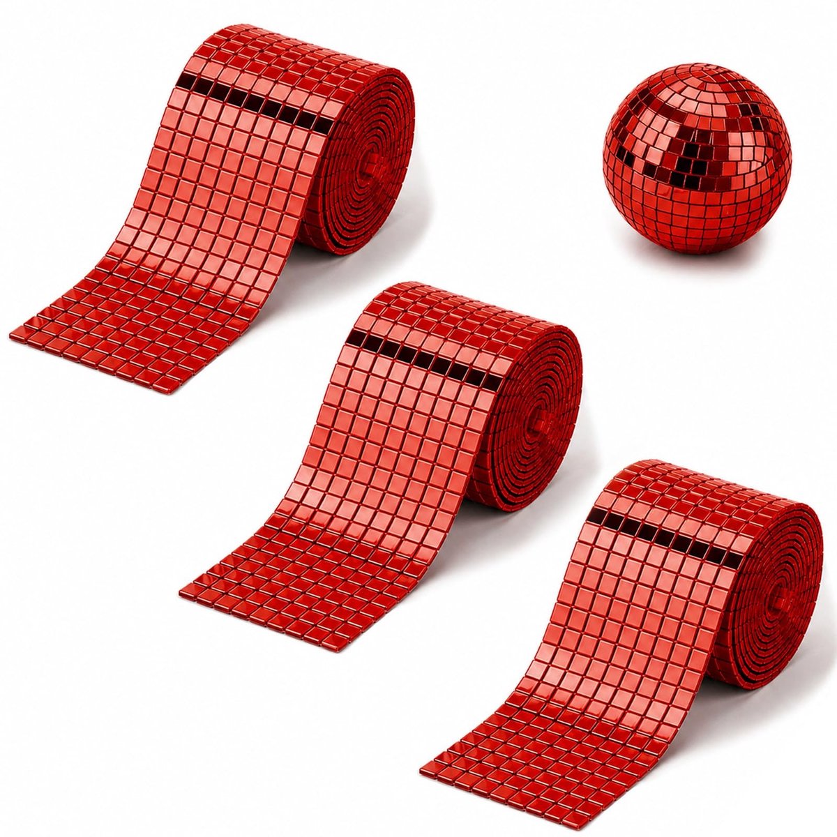SolidKeus - 4800 Stuks Mozaïekspiegels voor Knutselen en Decoratie