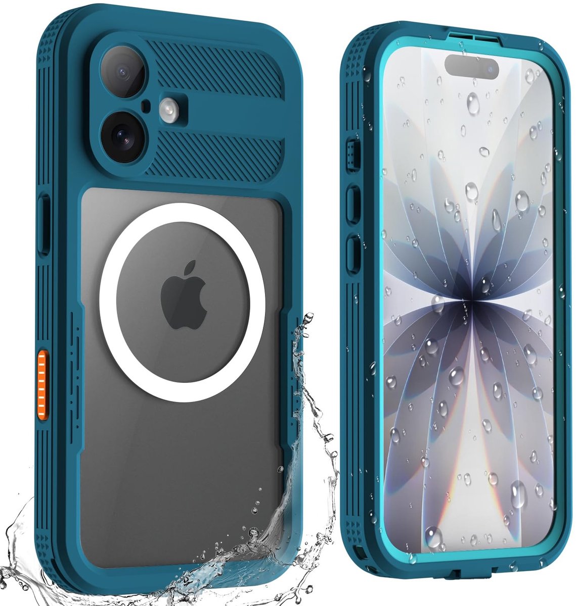 SolidKeus - Waterdichte IP68 Beschermhoes voor iPhone 17 met Schokbestendige Functie