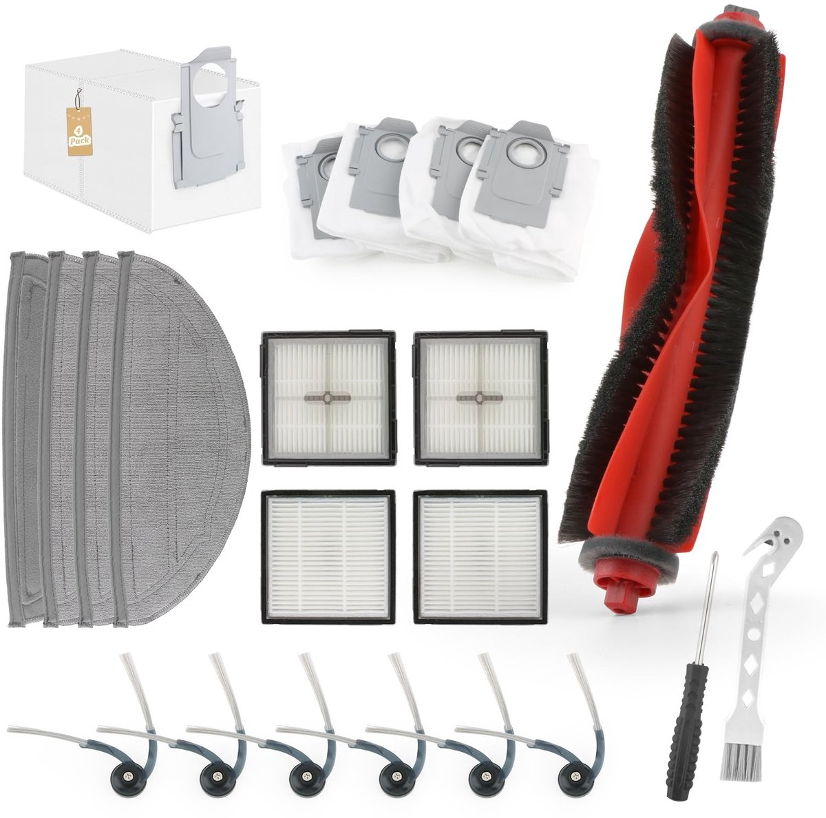 SolidKeus - Accessoires voor Roborock Q10 en X5 Stofzuigers