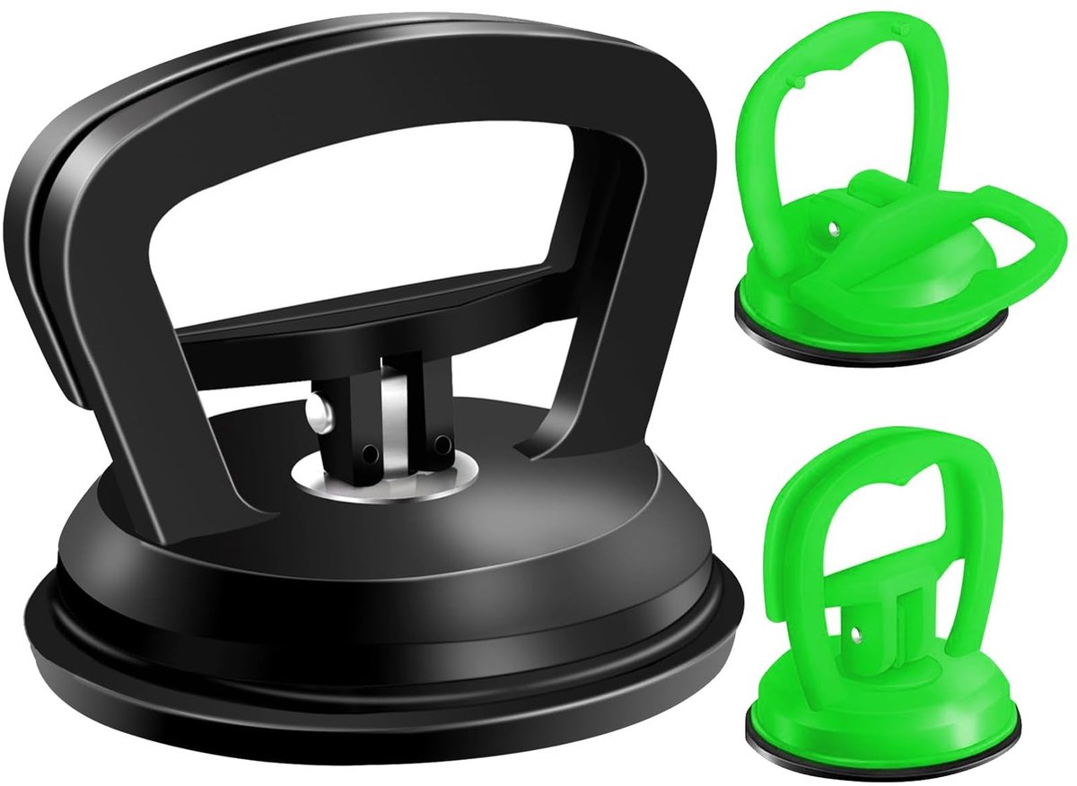 SolidKeus - Set van 3 Auto Deuk Suction Cups voor Reparatie