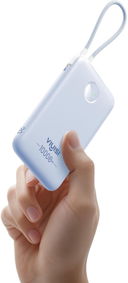 SolidKeus - 10000mAh Ultra Slim Powerbank met Snelladen