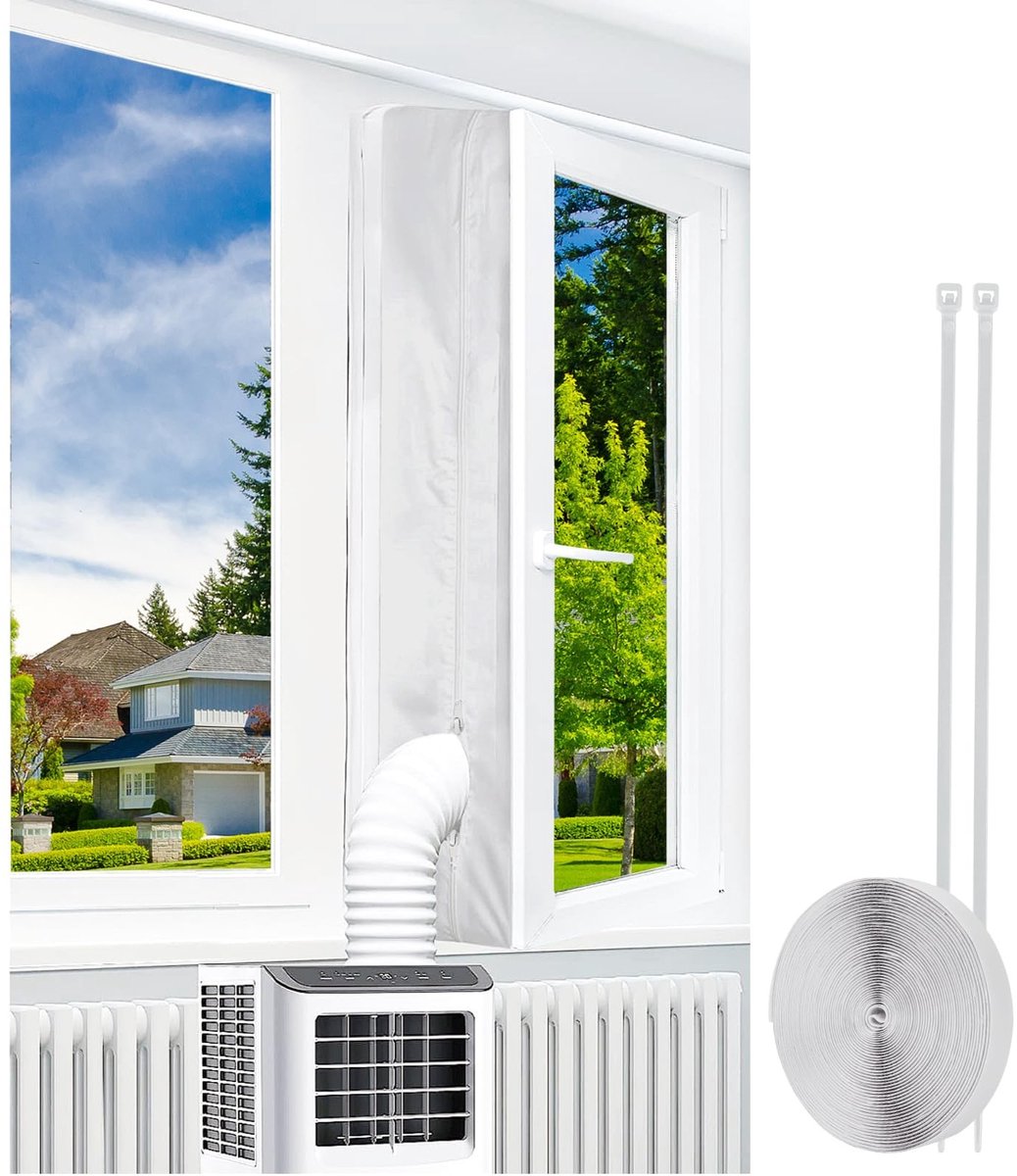 SolidKeus - Driehoekige Raamsluiting voor Mobiele Airconditioners