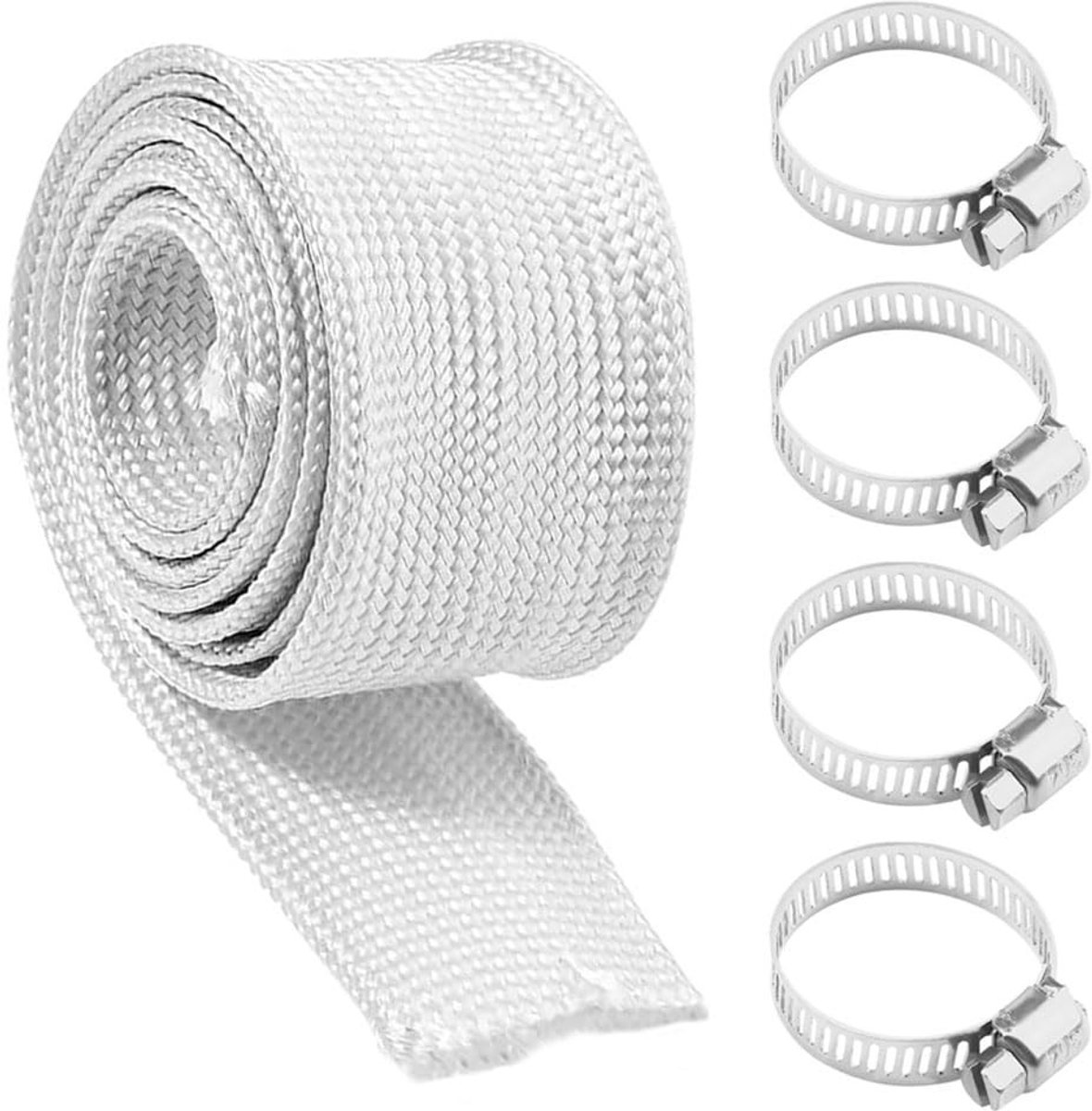 Omgoods - Gasleiding Isolatie Hose met Bevestigingsclips