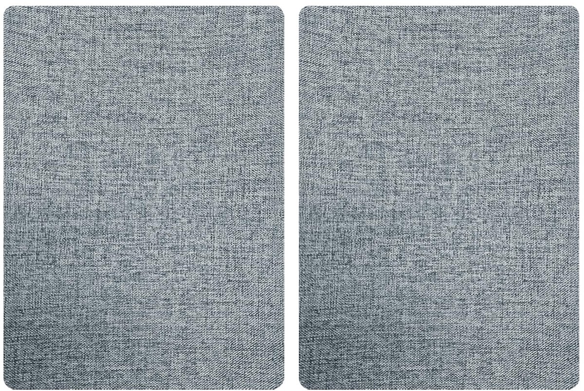 Stoffen Reparatiepatches - Zelfklevende Patches - Meubels Herstellen - Sterke Hechting Zonder Resten - 20x30 cm - Grijs