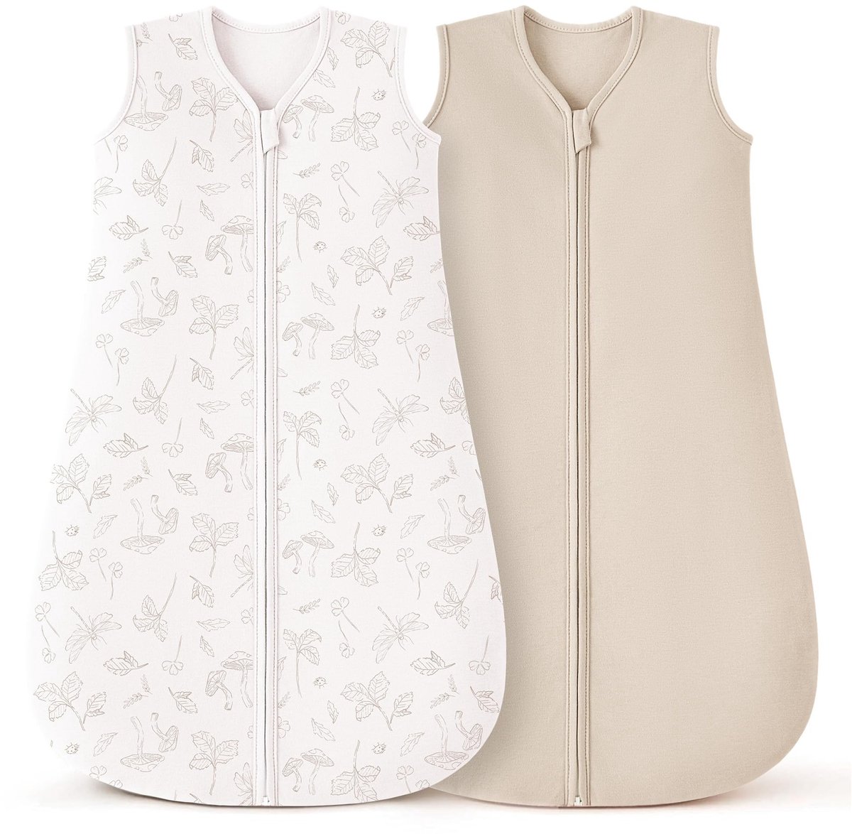 Omgoods - Set van 2 Babyslaapzakken voor de Zomer, 0,5 TOG