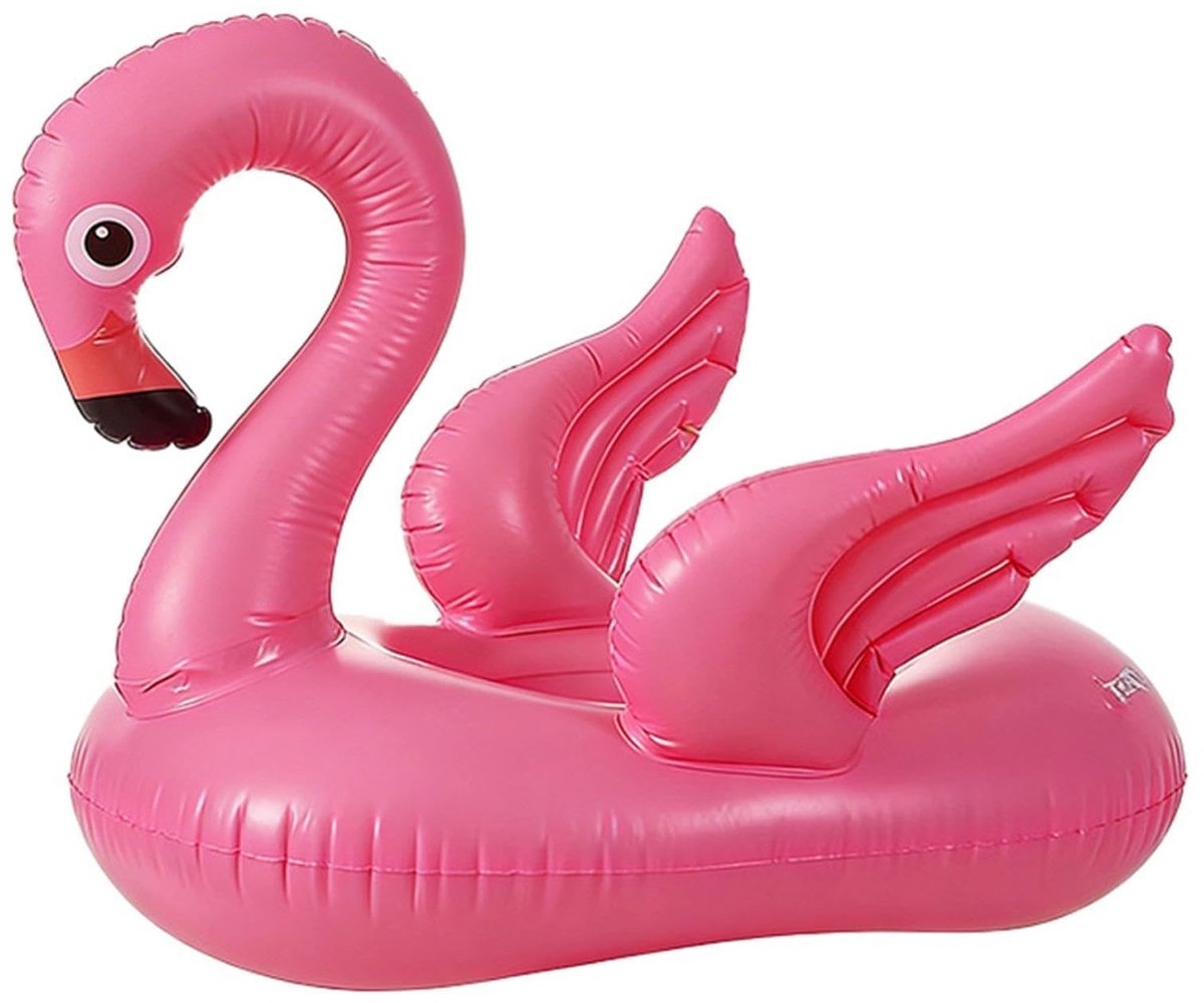 SolidKeus - Inflatable Flamingo Zwemring voor Kinderen, Geschikt voor 2-6 Jaar