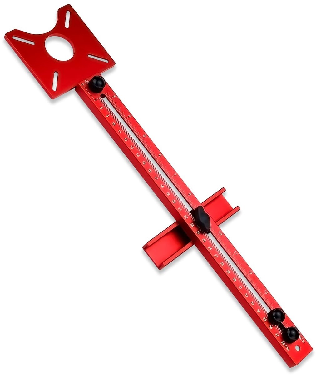 SolidKeus - 4-in-1 Freesgereedschap voor Houtbewerking met Aluminium Beugel