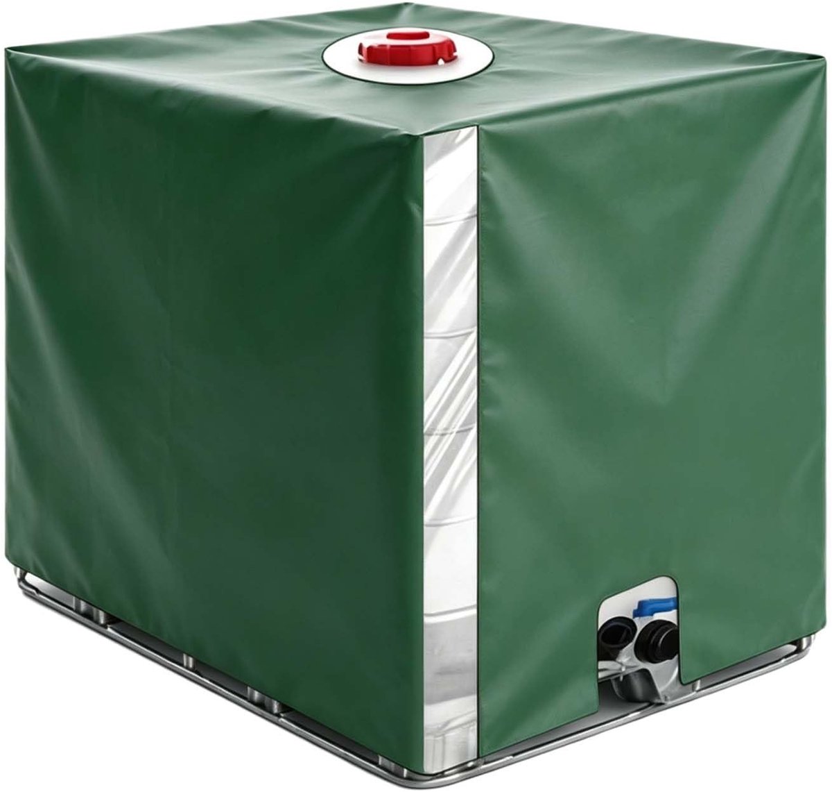 SolidKeus - IBC Tank Deksel van 420D Oxfordstof, 1000L