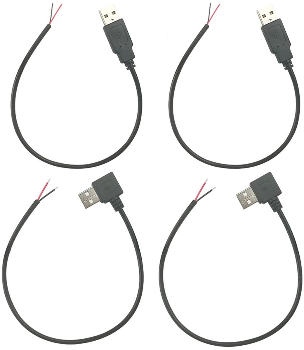 SolidKeus - USB 2.0 Kabel met Open Einden voor DIY Projecten