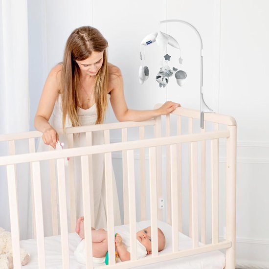 Mobiele houder, babybed, belhouder, houder, mobiele houder, frame stang, kinderbed, mobiele klokhouder, kinderkamerdecoratie, 61 cm, babymobiel voor bed (zonder speelgoed) — afbeelding 4