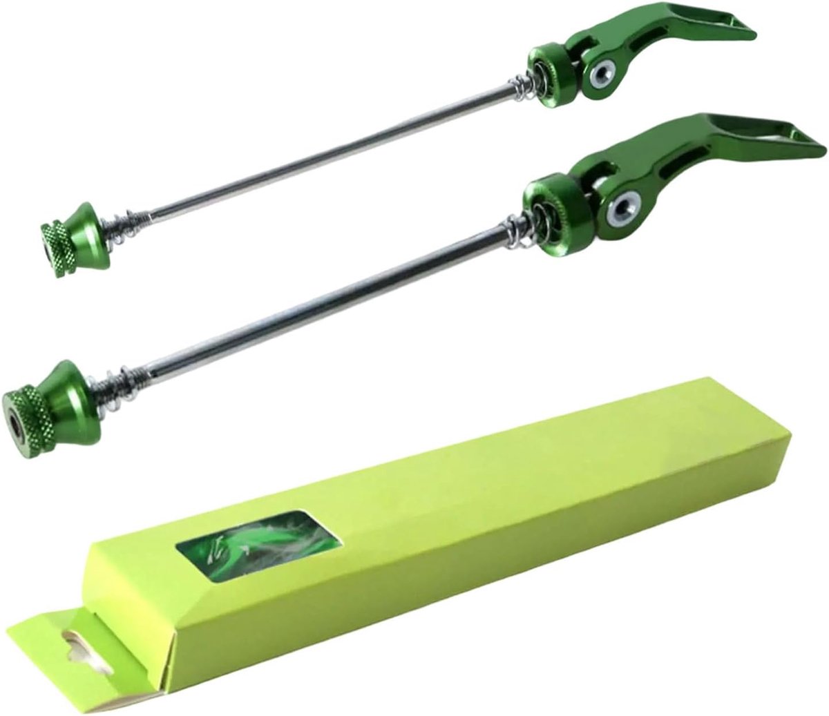 Snelspanner Fietsnaaf Snelspanner Ashendel Met Vervangingswiel Voor Fiets | Holle As Set Voor En Achterzijde Snelsluitingssets voor fietswielnaaf racefiets mountainbike vouwfiets ATB wielnaaf set
