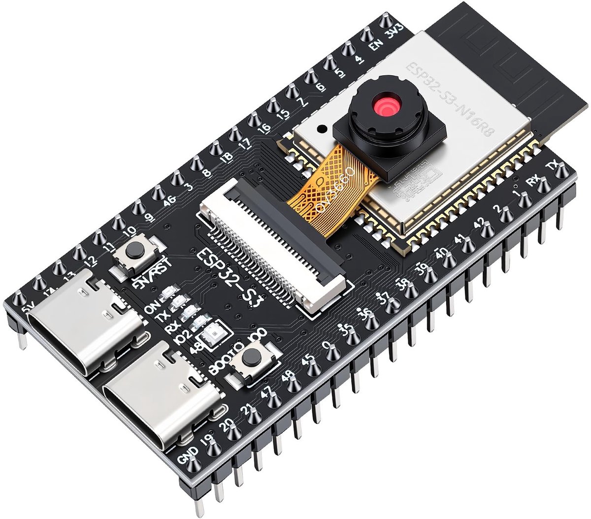 Omgoods - ESP32-S3-N16R8 Board met Hoge Resolutie Camera en Opslagcapaciteit