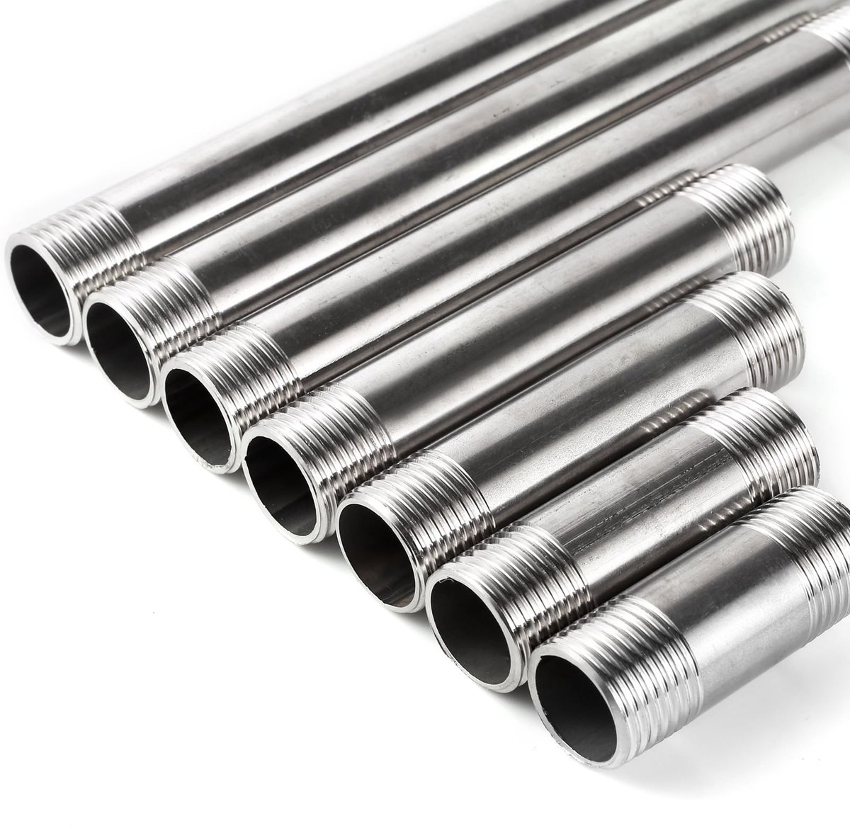 SolidKeus - Rvs Verbindingsslangen 1/2 Inch voor Douche 5-30 cm