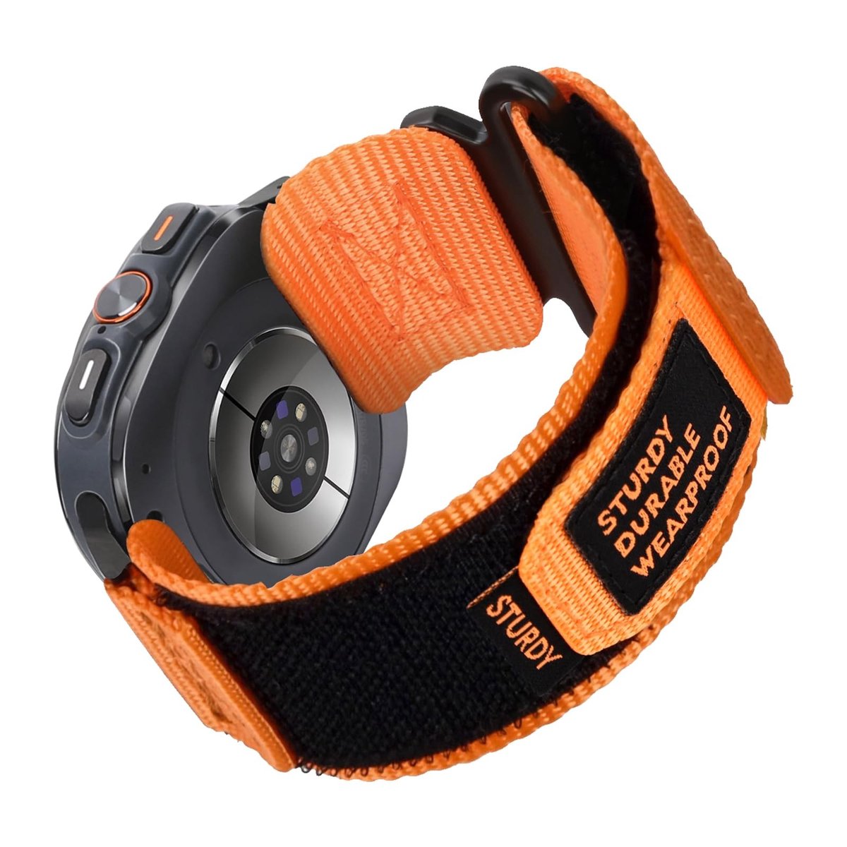 SolidKeus - Nylon Outdoor Sport Horlogeband voor Galaxy Watch 8