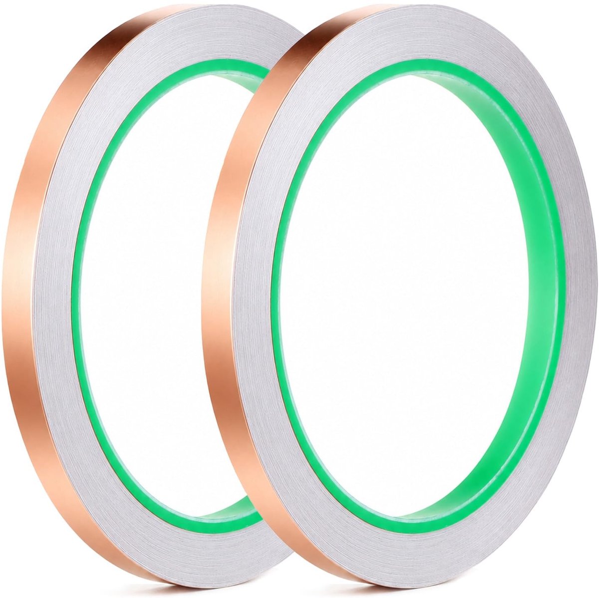 SolidKeus - Set van 2 Rollen Zelfklevende Kopertape voor EMI Shielding en Solderen