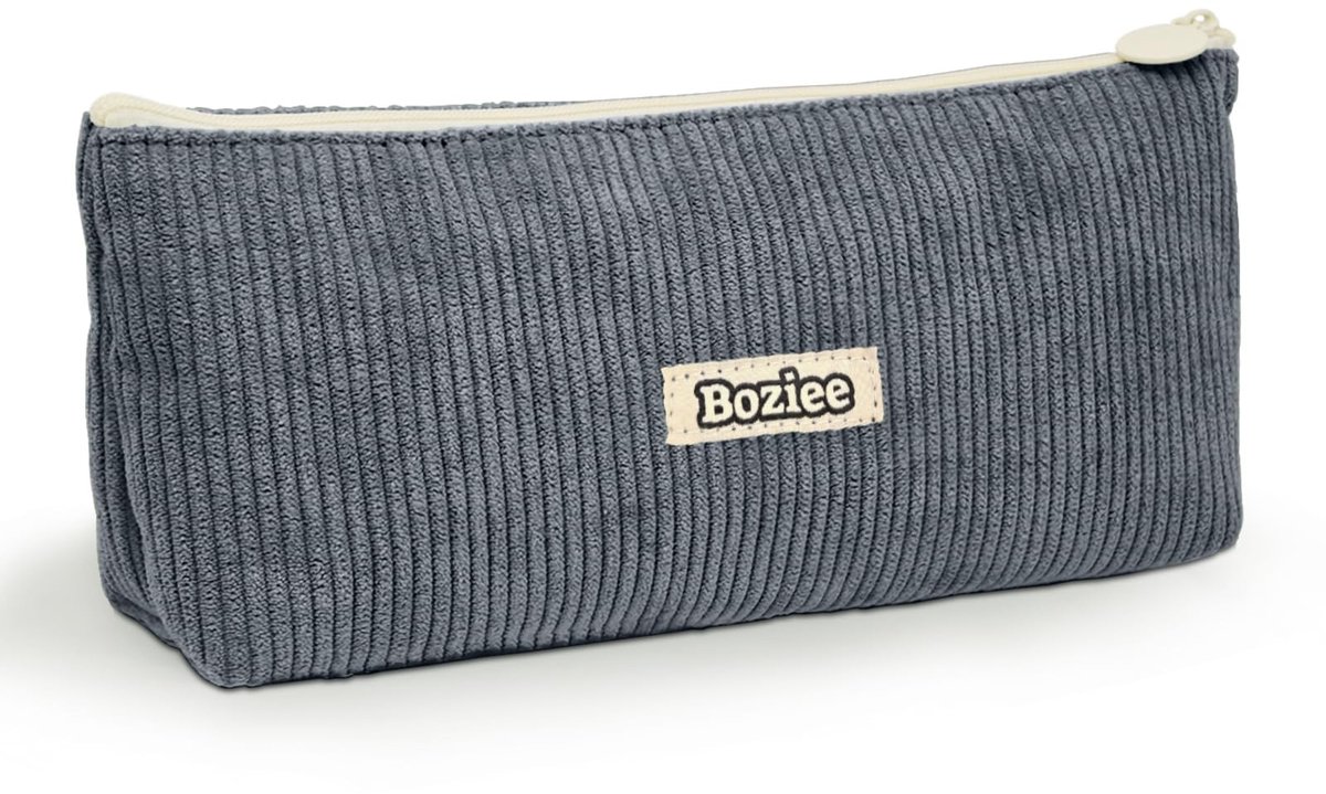 SolidKeus - Elegante Corduroy Potlooddoos voor Schoolgebruik