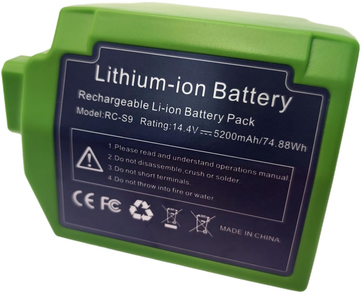 SolidKeus - Accu voor iRobot Roomba S9+ en S9