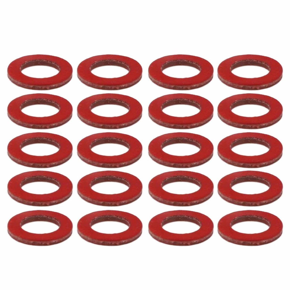 Afvoerplug O-ring, 20 Stuks Oliedrainpakking voor Buitenboordmotoren, Hoge Druk Bestendig, Perfecte Afsluiting en Duurzaamheid