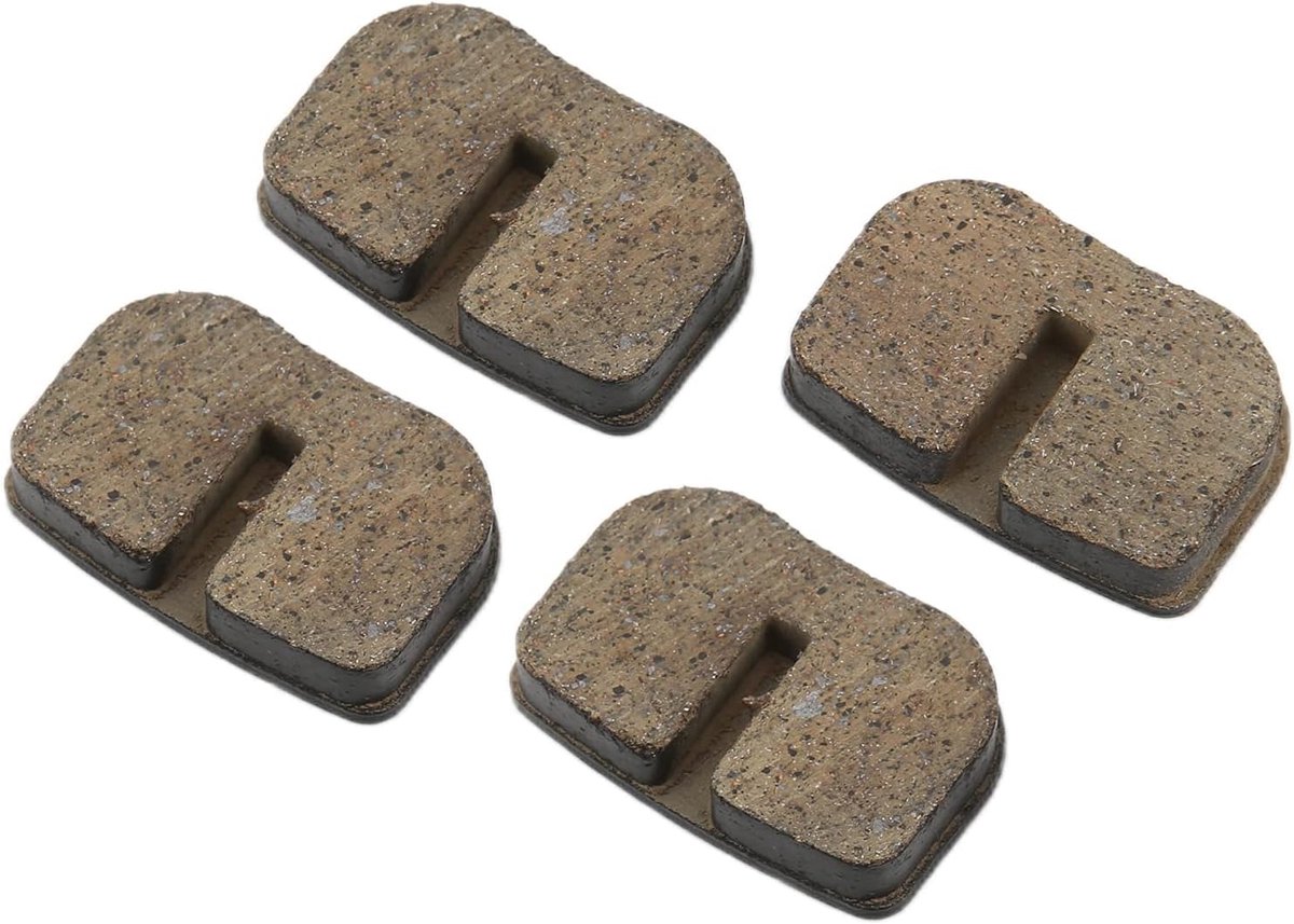 Schijfrem Pad Set, Schijfrem Schoenen 4 stuks Vervanging voor MOTOVOX MBX10 MBX11 Mini Bike voor Go Kart voor Scooter