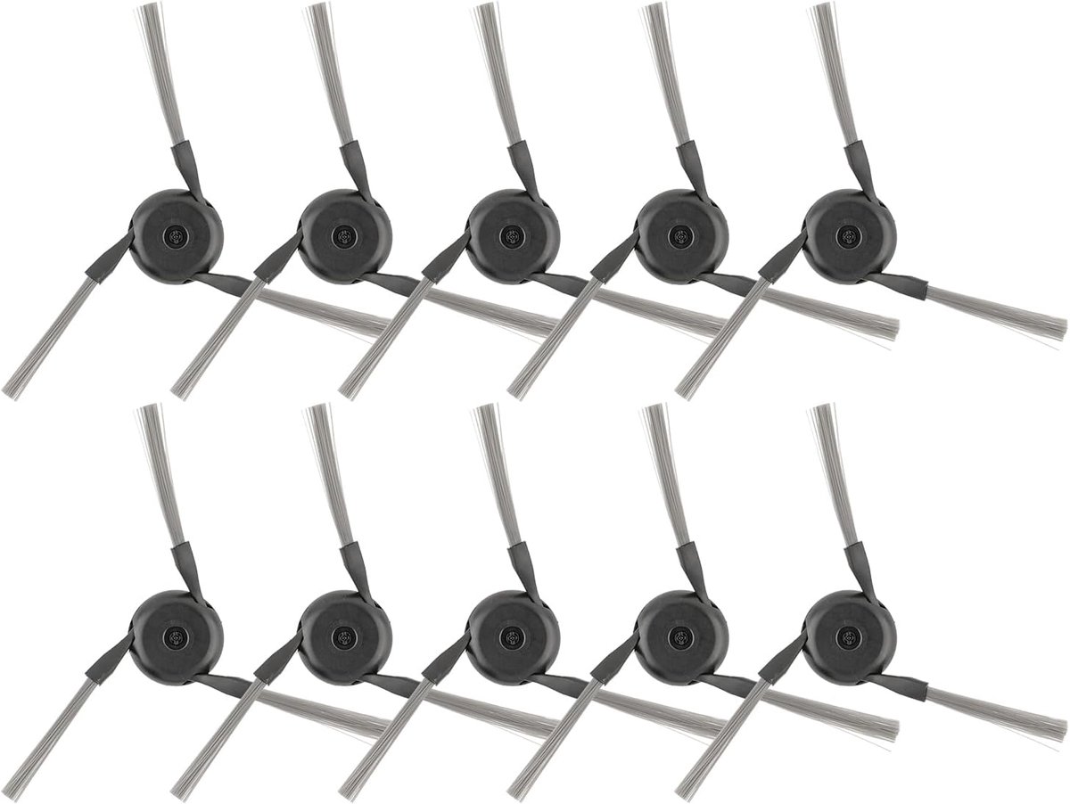 (10 Stuks) X50 Ultra X40 Ultra Zijborstel Vervangend Onderdeel Voor Dreame X40 Ultra/ X50 Ultra/ L40 Ultra Robotstofzuiger, Hoekborstels Accessoires, Accessoireset