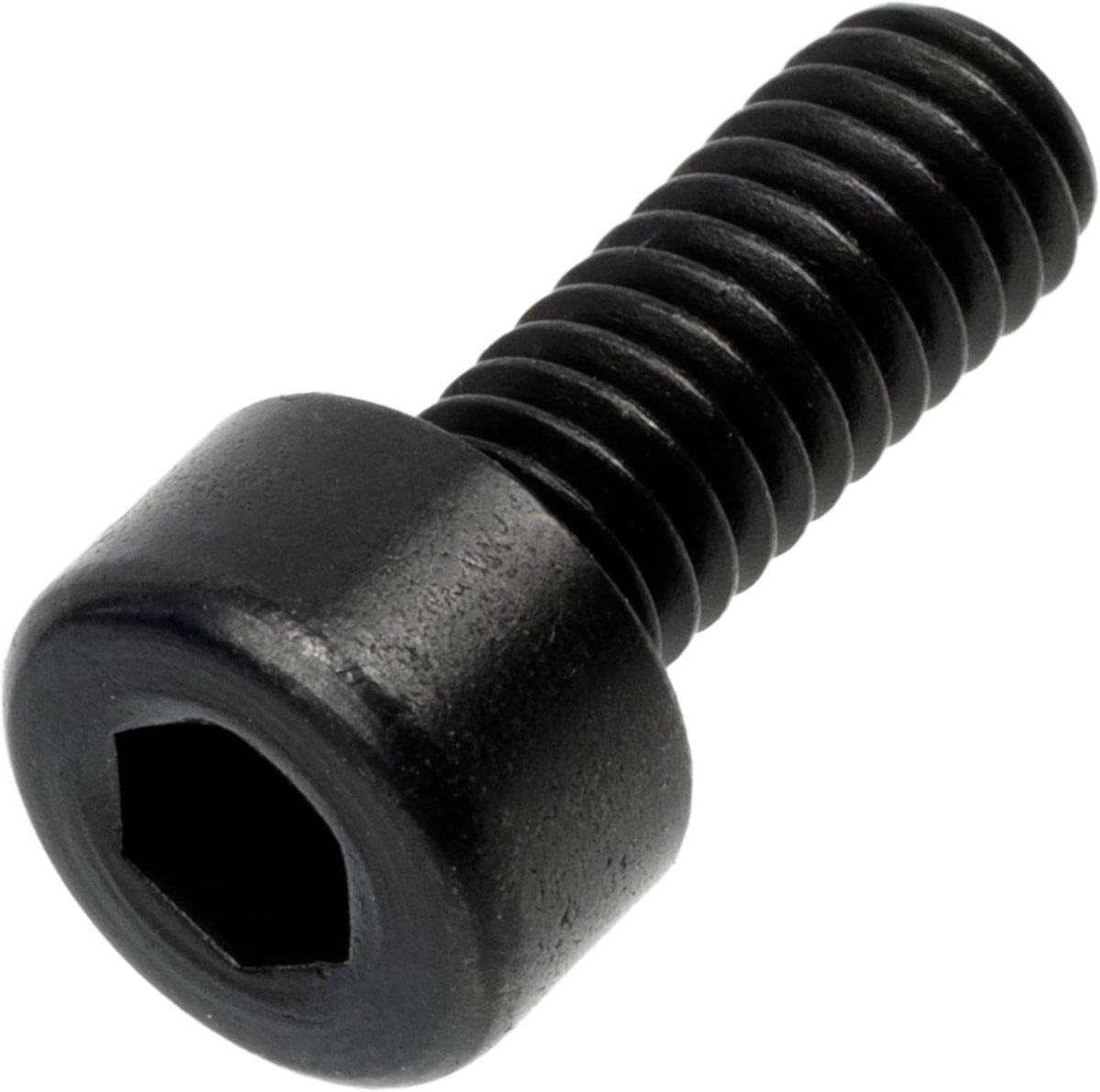 - Set van 20 metalen bouten M4x10 mm met cilindrische binnenzeskantkop HEX3 | Schroefdraadspoed 0,7 mm | Gemaakt van gezwart staal | Voor montage, bevestiging en doe-het-zelfprojecten