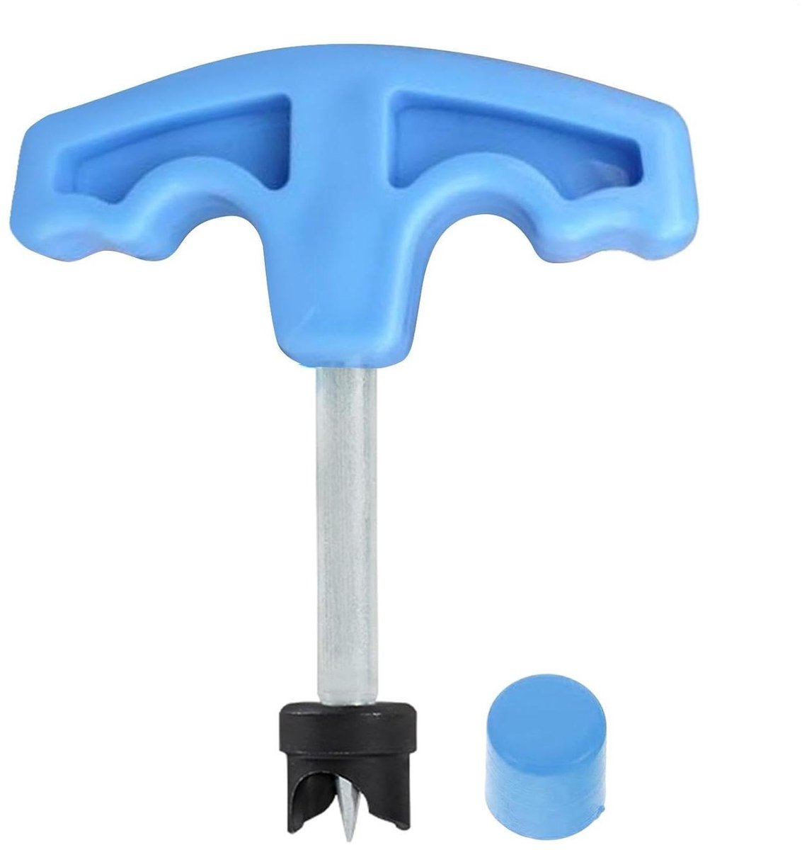 Druppelslang Perforator - Irrigatie Pons Tool - Tuin Besproeien - Versterkt PP Roestvrij Staal - 10 x 8.6 cm - Grijs