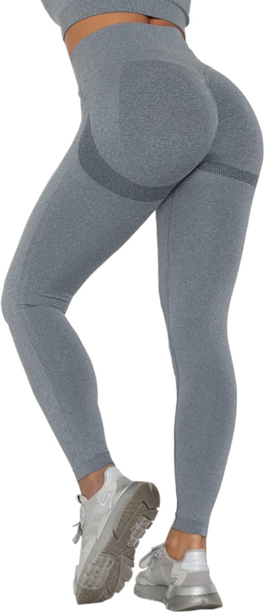 Scrunch Butt sportlegging Hoge taille naadloze push up legging voor dames Ondoorzichtige Boom Booty legging Sportbroek met buikcontrole Slanke sportlegging Gym Broek yoga Fitnesstraining