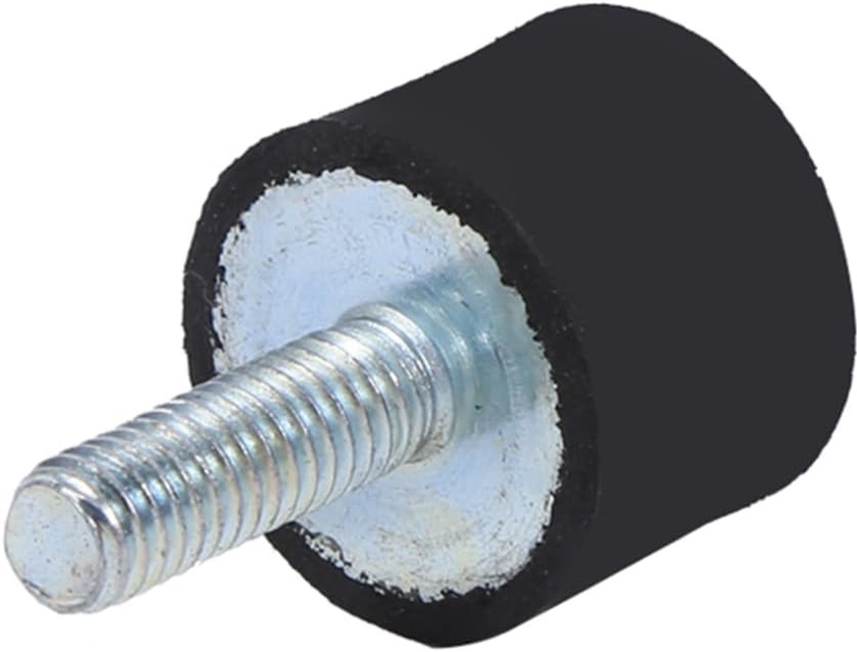 4 stuks trillingsdempers, rubberen metalen buffers, anti-vibratie, silentblok, rubberen buffer voor auto en boot spoelen (VD20 x 15 M6 x 18)