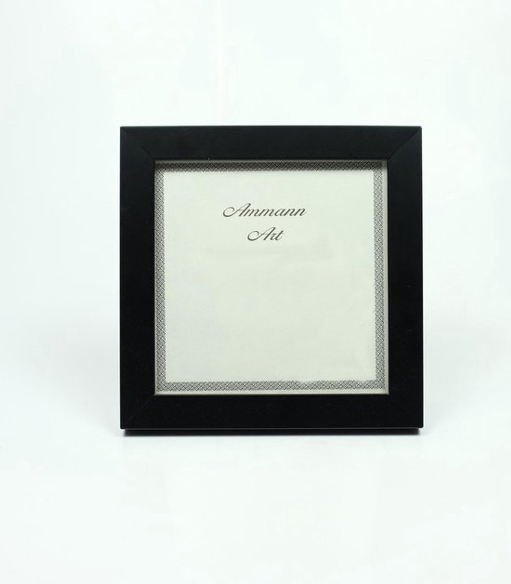 AL Houten Fotolijst - Zwart - 25 x 25 cm