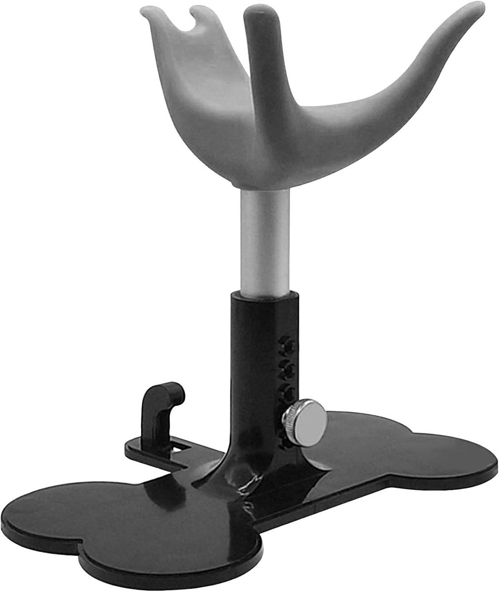 Verzorgingsstoel Hond - Trimtafel Puppy - Huisdier Verzorgen - In Hoogte Verstelbaar - 496 g - Zwart